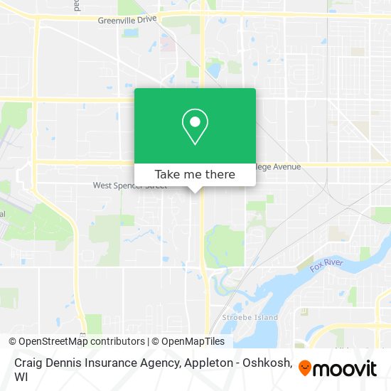 Craig Dennis Insurance Agency map