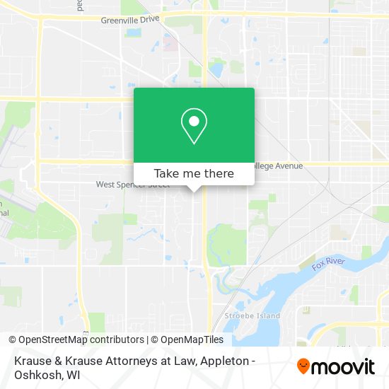 Krause & Krause Attorneys at Law map