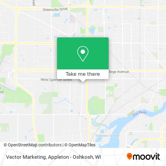 Vector Marketing map