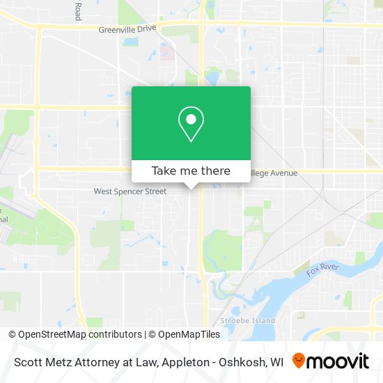 Scott Metz Attorney at Law map