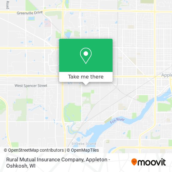 Mapa de Rural Mutual Insurance Company