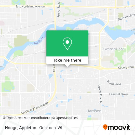 Mapa de Hooge