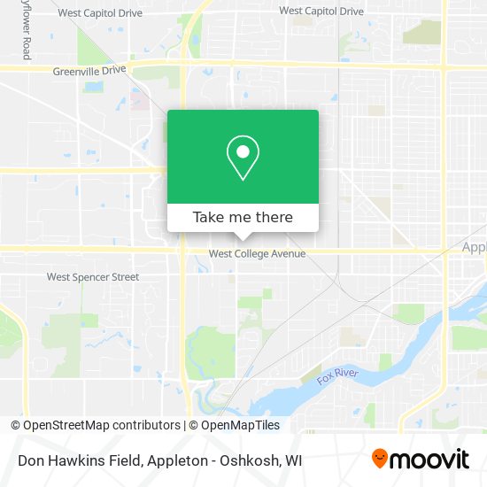 Don Hawkins Field map