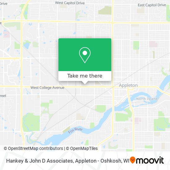 Hankey & John D Associates map