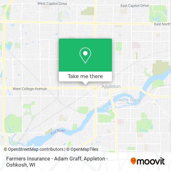 Mapa de Farmers Insurance - Adam Graff