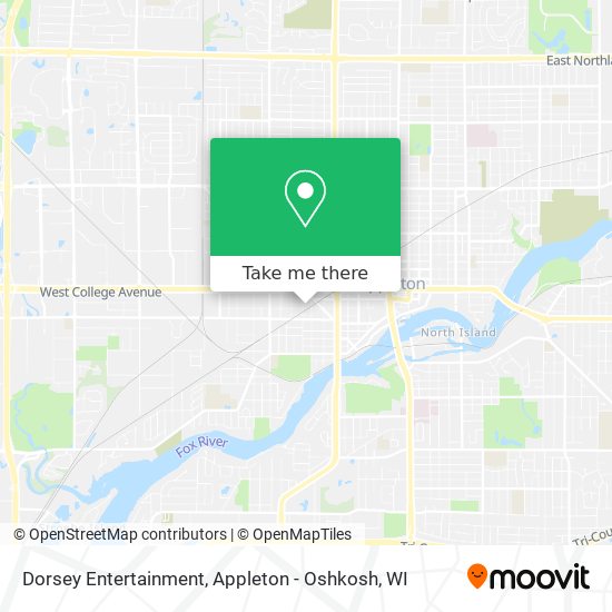 Dorsey Entertainment map