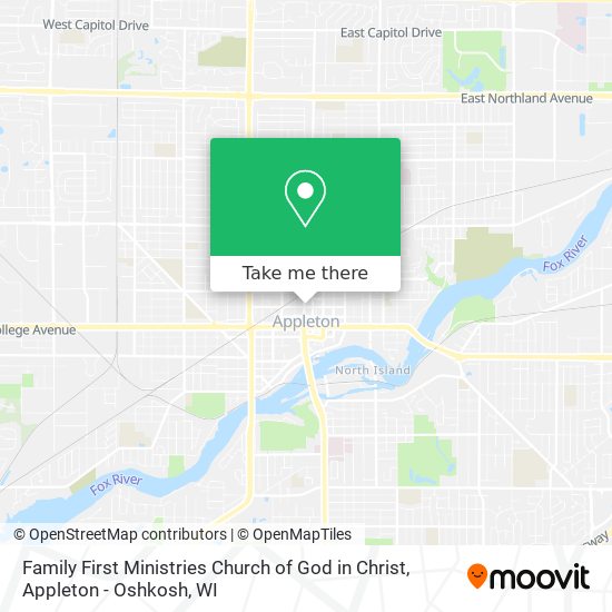 Mapa de Family First Ministries Church of God in Christ
