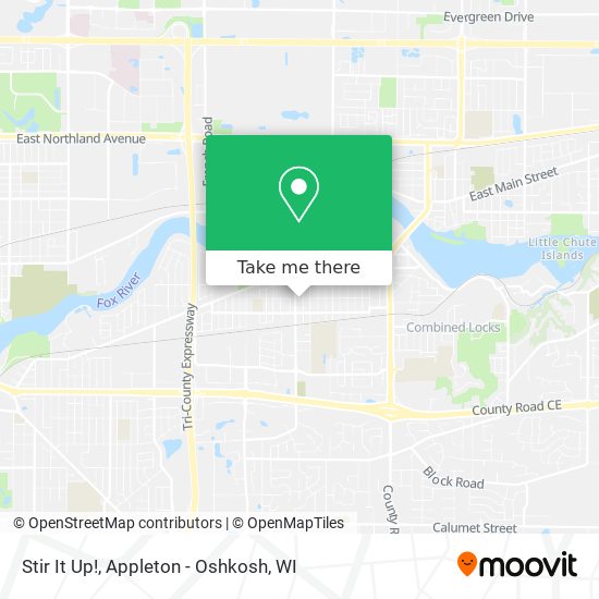 Stir It Up! map