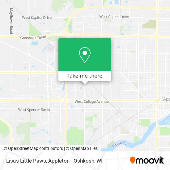 Lisa's Little Paws map