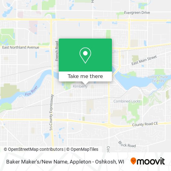 Baker Maker's/New Name map