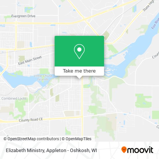 Elizabeth Ministry map