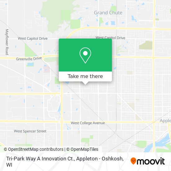 Tri-Park Way A Innovation Ct. map