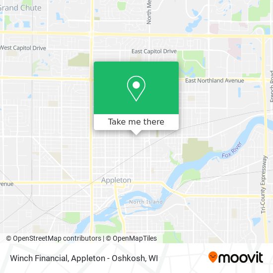 Mapa de Winch Financial