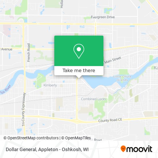 Dollar General map