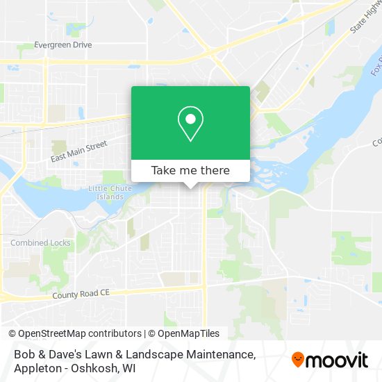 Mapa de Bob & Dave's Lawn & Landscape Maintenance