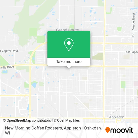 New Morning Coffee Roasters map