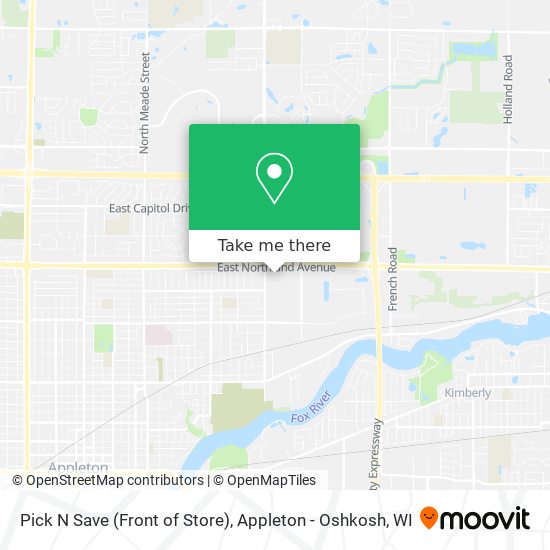 Pick N Save (Front of Store) map