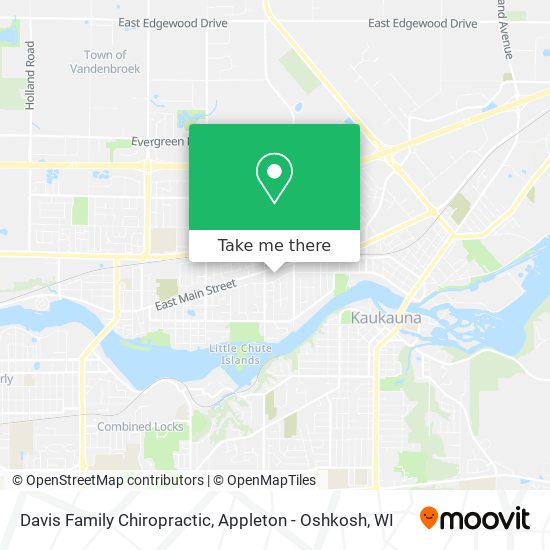 Davis Family Chiropractic map