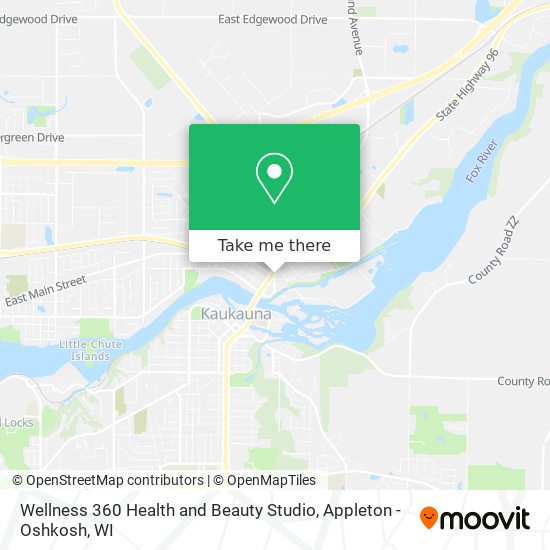 Wellness 360 Health and Beauty Studio map