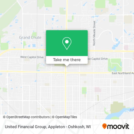 United Financial Group map