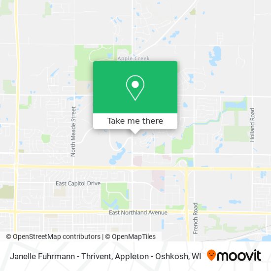 Janelle Fuhrmann - Thrivent map