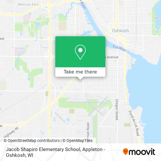 Jacob Shapiro Elementary School map