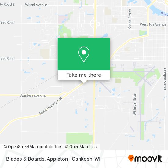 Blades & Boards map