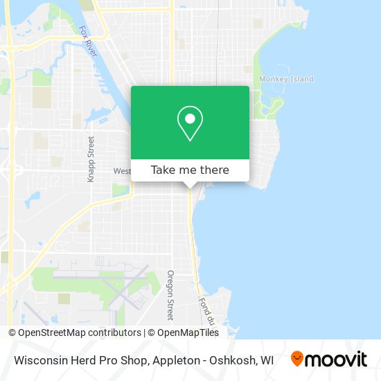 Wisconsin Herd Pro Shop map