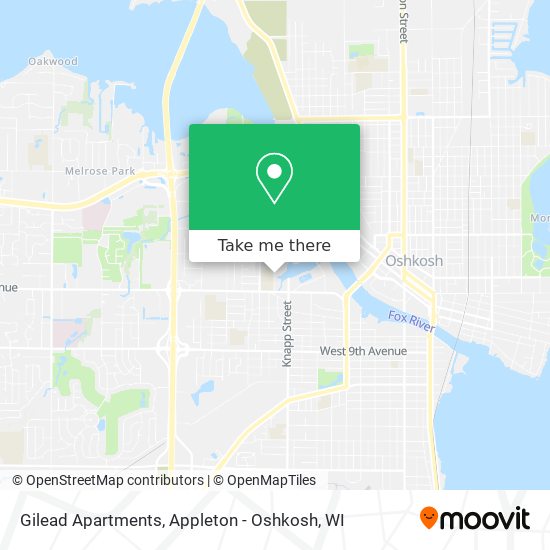 Gilead Apartments map