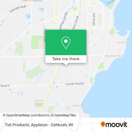 Tidi Products map