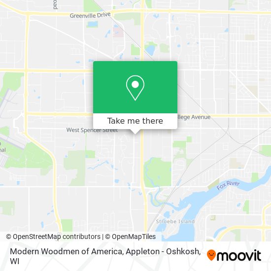 Mapa de Modern Woodmen of America