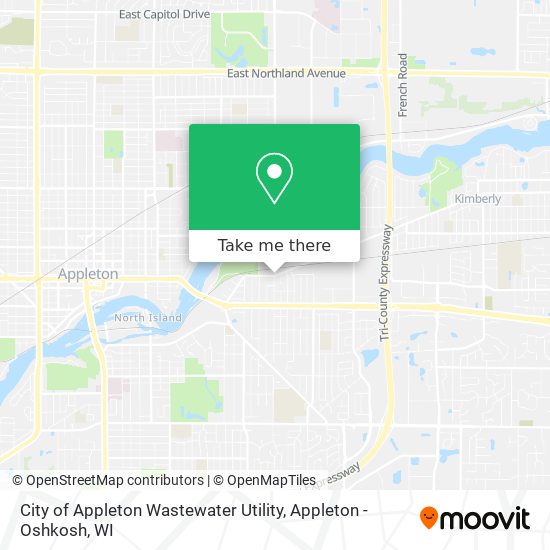 ¿Cómo llegar a City of Appleton Wastewater Utility en Autobús?