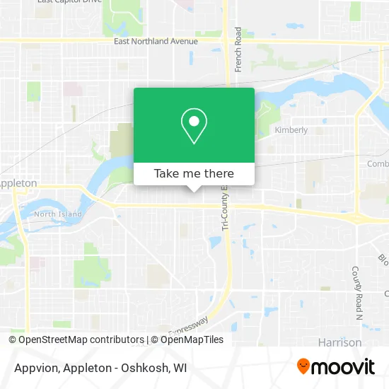 Appvion map