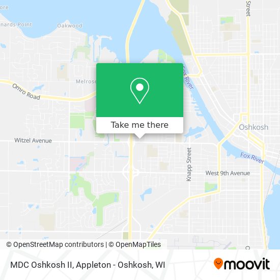 MDC Oshkosh II map