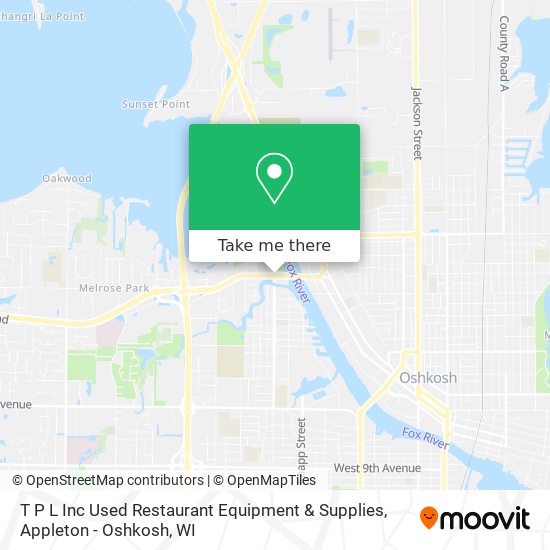 T P L Inc Used Restaurant Equipment & Supplies map