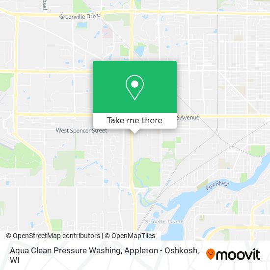 Mapa de Aqua Clean Pressure Washing