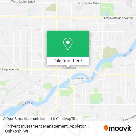 Mapa de Thrivent Investment Management