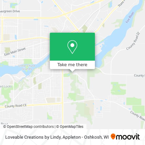 Loveable Creations by Lindy map