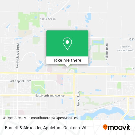 Barnett & Alexander map