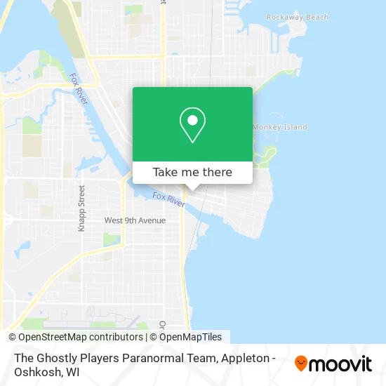 The Ghostly Players Paranormal Team map