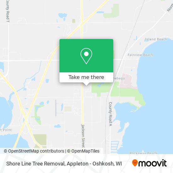 Shore Line Tree Removal map