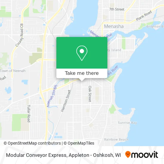 Modular Conveyor Express map