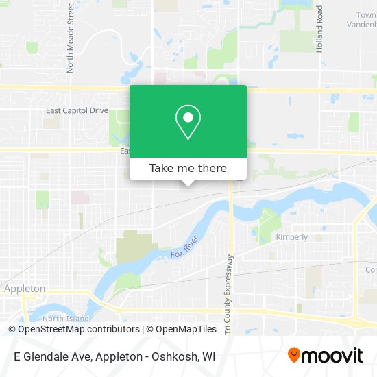 Mapa de E Glendale Ave