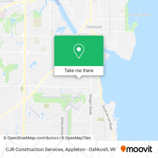 CJR Construction Services map