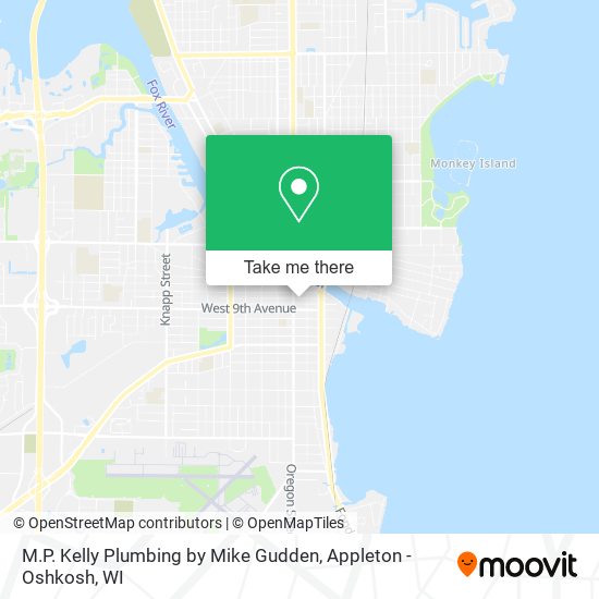 M.P. Kelly Plumbing by Mike Gudden map