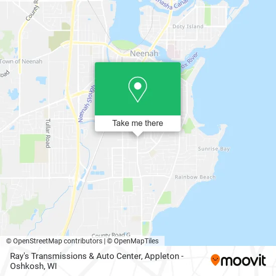 Ray's Transmissions & Auto Center map