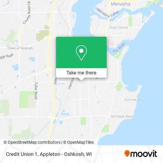 Credit Union 1 map