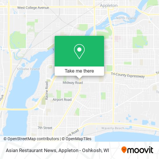 Mapa de Asian Restaurant News