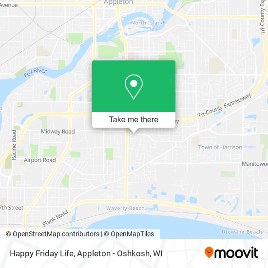 Happy Friday Life map