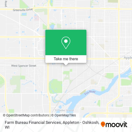 Farm Bureau Financial Services map